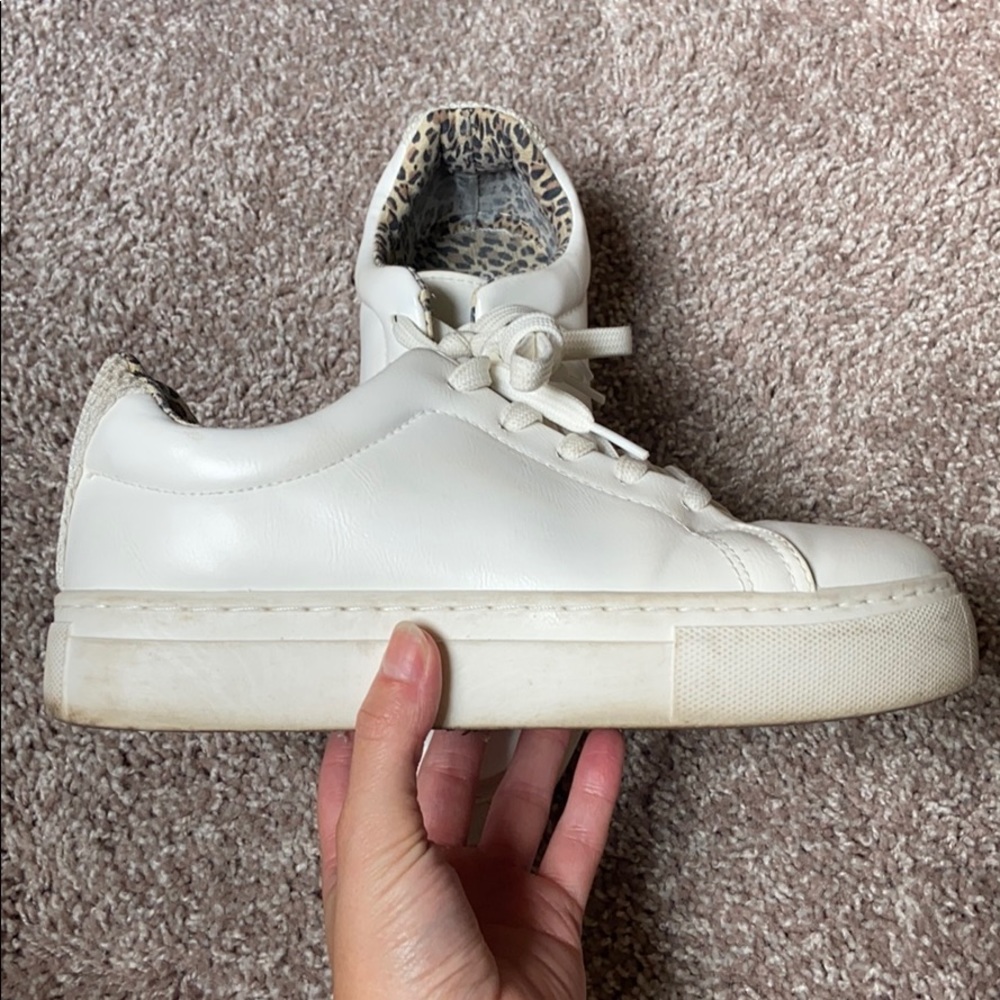 White High Top Qupid Sneakers